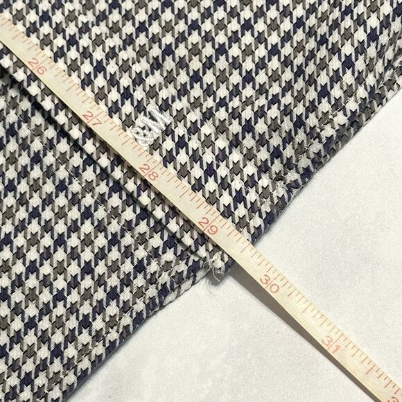 Johnston And Murphy Shirt Mens L Multicolor Long Sleeve Button Up Houndstooth - Picture 6 of 10